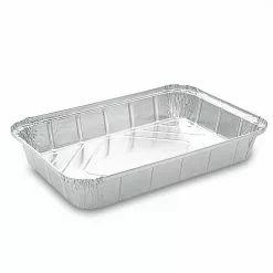 Null 50x Alu-Servierschale Aluschale Menüschale Grillschale 2000ml 315x215x43mm