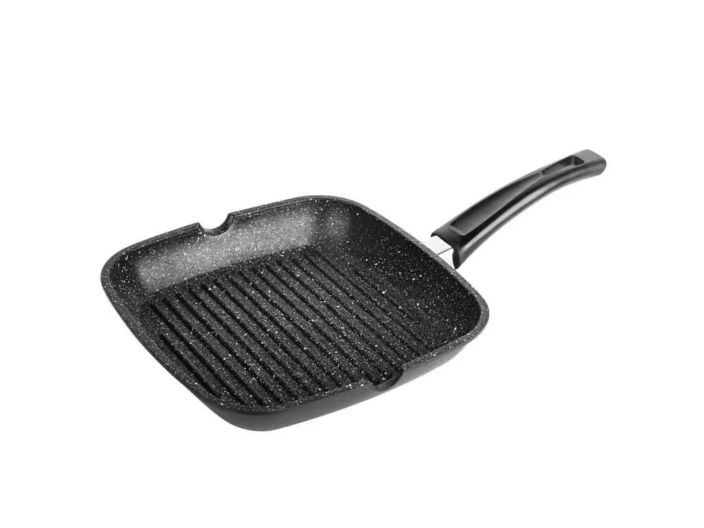 Null TESCOMA Grillpfanne Antihaft Steak-Bratpfanne Pfanne Gemüsepfanne Ø 26 Cm 7 Null TESCOMA Grillpfanne Antihaft Steak-Bratpfanne Pfanne Gemüsepfanne Ø 26 Cm – Bild 5