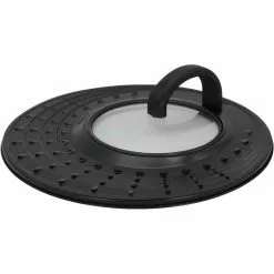 Kruger KRÜGER Mit Glaseinsatz Spritzschutz 31 Cm Schwarz