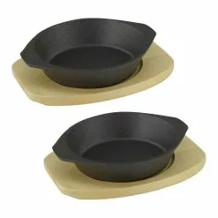 Gvk-eco Servierpfanne Mit Holzuntersetzer Oval24 X 17 X 2 Cm Gusseisen 1 Stück Im Set -Bartscher Verkäufe 3f875e12 c42c 4ee3 9ab0 a952fb4dd6db