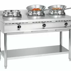 Null Gas-Wokherd 3-flammig