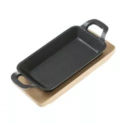 Null Gusspfanne Mit 2 Griffen Und Holzuntersetzer 18cm Gusseisen Servierpfanne Rund -Bartscher Verkäufe 60c45df7 f67f 4fb4 860c eb9962a61469