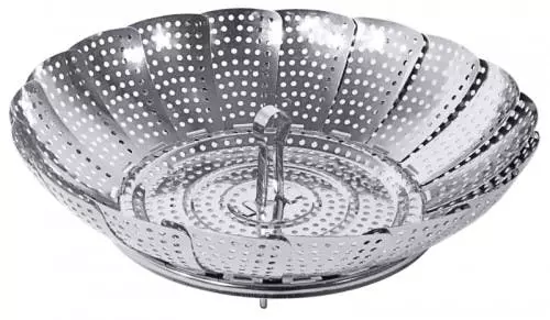 Null Gemüsesieder Dampfgareinsatz Topf Dämpfkorb Für Gemüse 14-24 Cm Aus Edelstahl 8 Null Gemüsesieder Dampfgareinsatz Topf Dämpfkorb Für Gemüse 14-24 Cm Aus Edelstahl – Bild 6