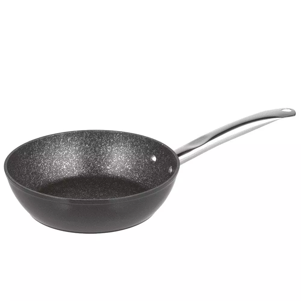 Null Michelino Profi Wok Ø 28cm Gastronomie Antihaftbeschichtung Wokpfanne Boden 3 Null Michelino Profi Wok Ø 28cm Gastronomie Antihaftbeschichtung Wokpfanne Boden