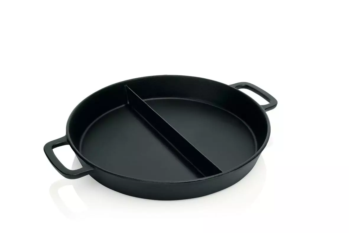 Null Feuerpfanne Grillpfanne D: 30cm Mit 2 Henkeln Gusspfanne Gusseisen Servierpfanne 8 Null Feuerpfanne Grillpfanne D: 30cm Mit 2 Henkeln Gusspfanne Gusseisen Servierpfanne – Bild 6