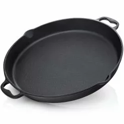 Null BBQ-Nerd© Grillpfanne Ø 35 Cm 4600g Mit Ausgießer Und Griff | Gusseisenpfanne Zum Grillen, Rösten, Anbraten | Antihaft-Pfanne Feuerpfanne -Bartscher Verkäufe ab436303 3d29 4e0f aa34 cbc23311acf0 2