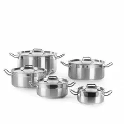 Hendi Kochtopf, Niedrig - Mit Deckel Ø 160 Mm -Bartscher Verkäufe afcc362e fd71 4efe ab9a a19cdf867c29