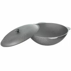 Null AMT Induktions-Wok Mit Stiel, Aluguss, Ø 32 Cm, Höhe 5 Cm, Antihaftbeschichtung, Induktionsfähig, Backofenfest -Bartscher Verkäufe c61762a4 4799 49a1 b8ac e502fbbc341a 1