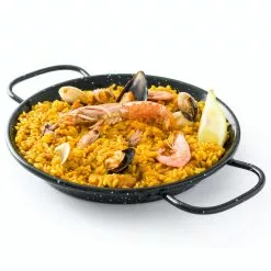 Null Paella-Pfanne VALENCIANA D: 38cm - Stahl Emailliert - Zwei Griffe 14 Null Paella-Pfanne VALENCIANA D: 38cm - Stahl Emailliert - Zwei Griffe -Bartscher Verkäufe cd90653a 4c1a 4f47 8203 0f6233ba0982
