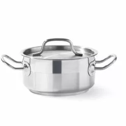 Hendi Kochtopf, Niedrig - Mit Deckel Ø 160 Mm