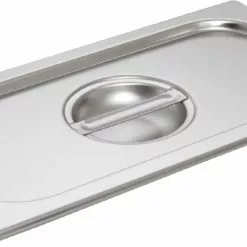 Esmeyer 1 X SCHNEIDER GN Deckel Edelstahl - Mit Löffelaussparung GN 1/3