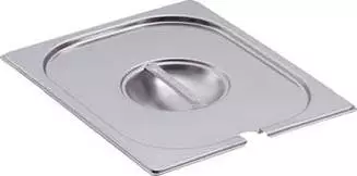 1 X Bartscher Deckel 1/4GN, Mit Löffelaussparung 3 1 X Bartscher Deckel 1/4GN, Mit Löffelaussparung