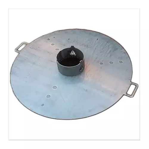 Null Feuerplatte Mit Tragegriff Grill Plancha Feuerschale Grillplatte Feuertonne - 86 Cm Durchmesser 3 Null Feuerplatte Mit Tragegriff Grill Plancha Feuerschale Grillplatte Feuertonne - 86 Cm Durchmesser