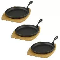 Gvk-eco Servierpfanne In Rinderform Aus Gusseisen Mit Holzuntersetzer 3 Stück Im Set -Bartscher Verkäufe ff1a6e0d 7c50 451a 96fd 7a6731cdd954 1